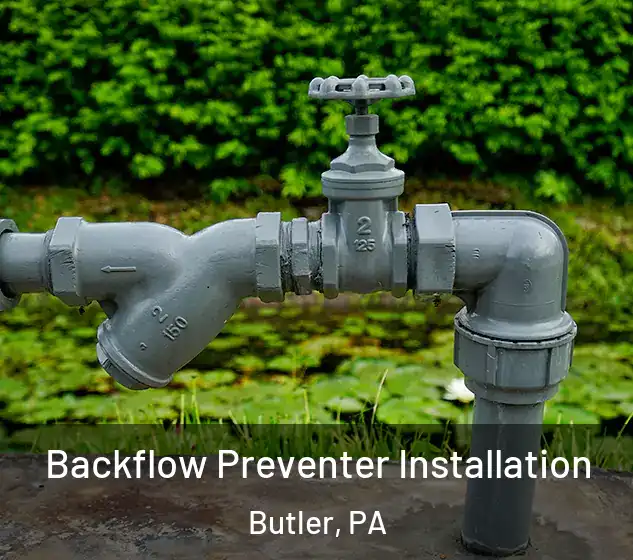  Backflow Preventer Installation Butler, PA