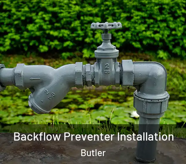  Backflow Preventer Installation Butler
