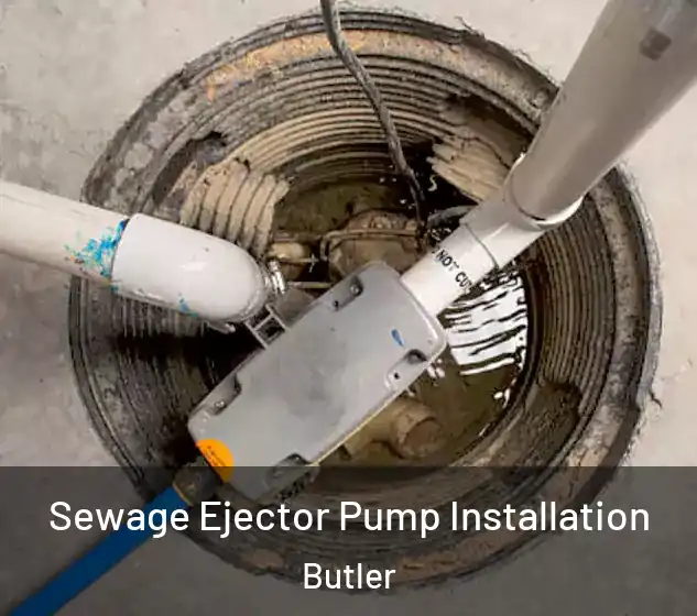  Sewage Ejector Pump Installation Butler