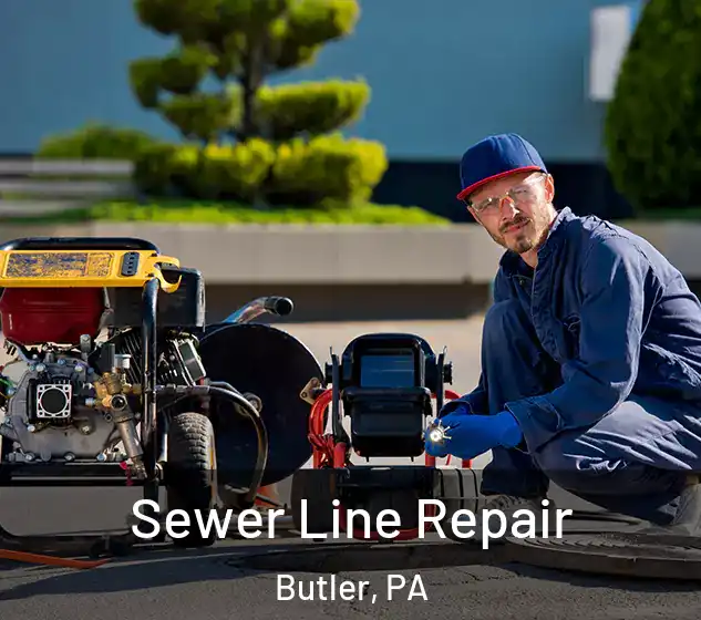  Sewer Line Repair Butler, PA